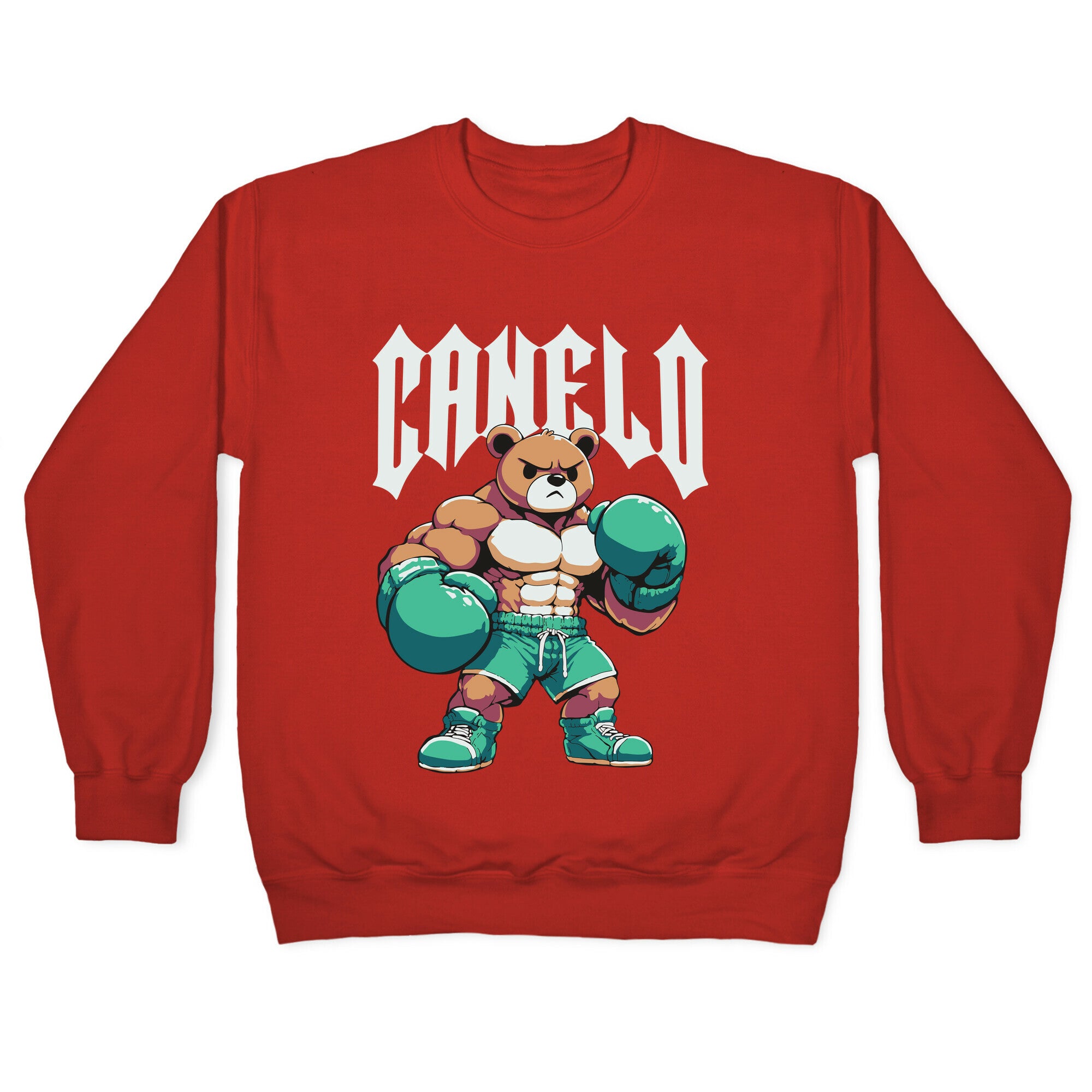 Canelo Teddy Bear Crewneck Sweatshirt